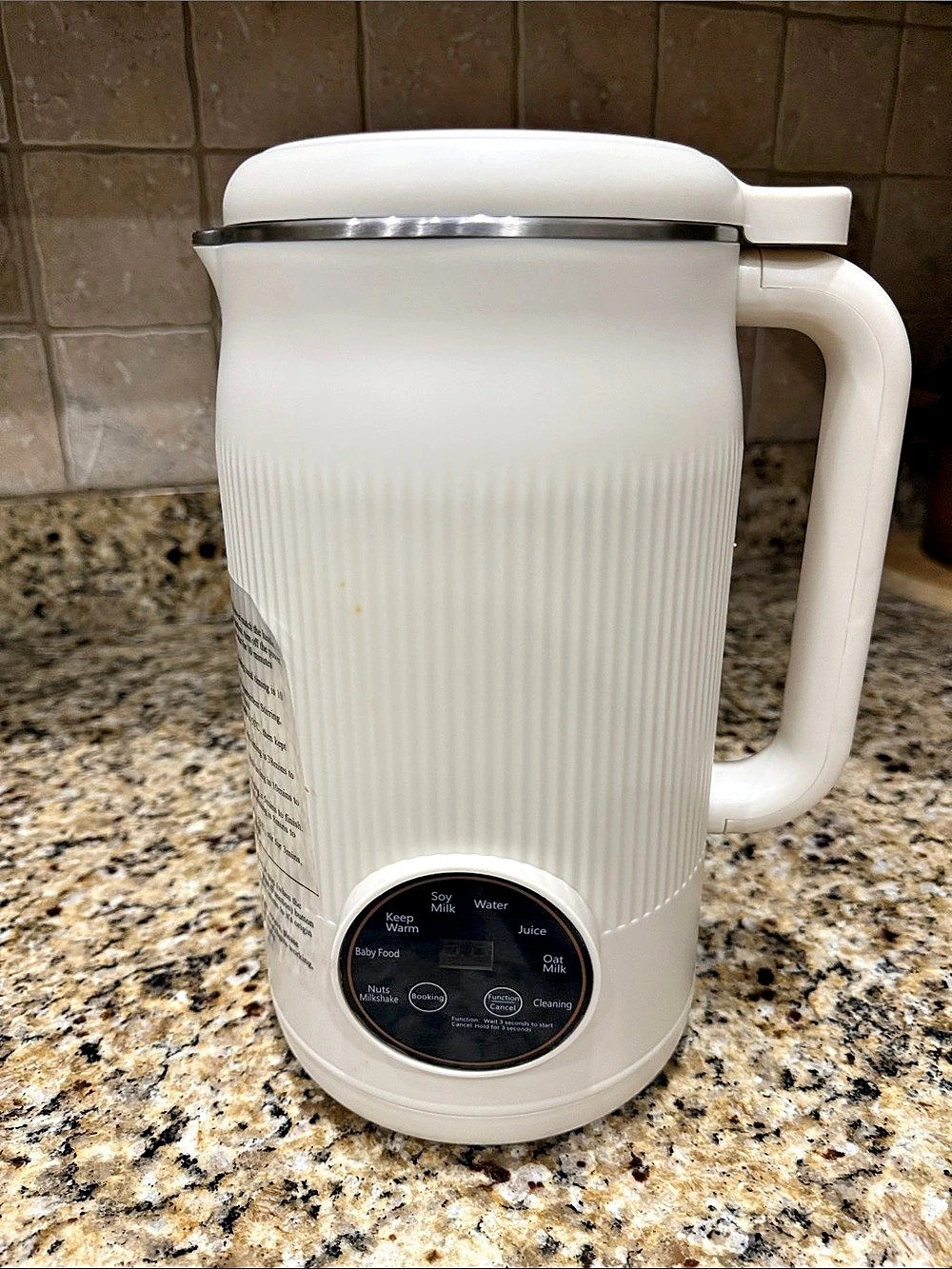 Vegmilk Plant-Based Milk Maker White